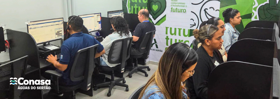 Atendimento da Conasa Águas do Sertão passa a funcionar em novo horário