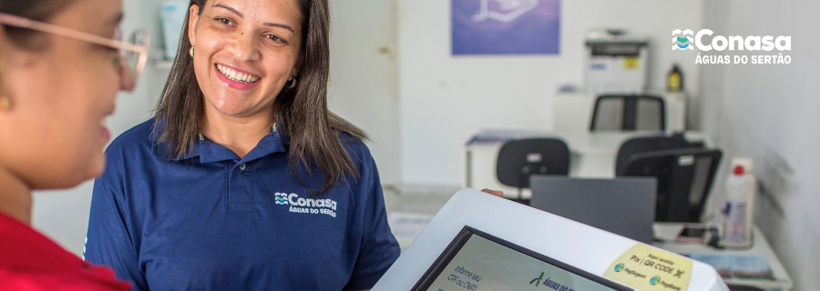 Imagem Loja da Conasa Águas do Sertão em Poço das Trincheiras não funciona na segunda-feira (6)