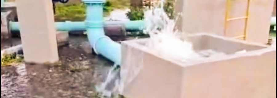 Imagem Manipulação irregular de válvulas causa desperdício de água em Ouro Branco