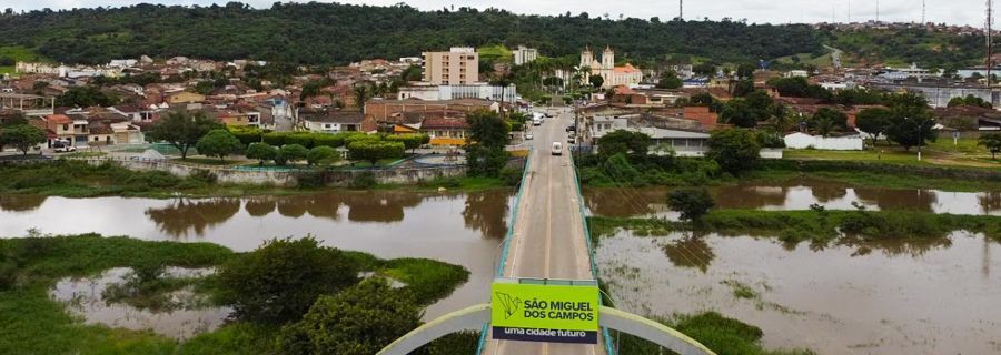 Imagem Alerta de turbidez na água em São Miguel dos Campos devido as fortes chuvas (22/04)
