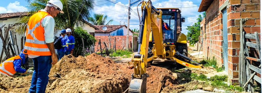 Imagem Piranhas: Fazendinha recebe obra da Águas do Sertão para substituição de redes de água 