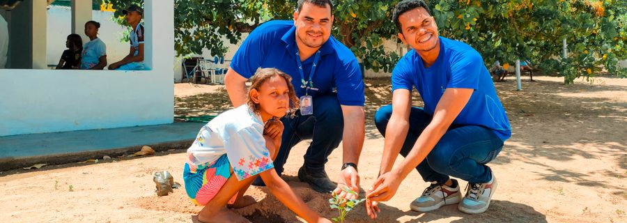 Imagem Dia da Árvore: projeto “Raízes Solidárias” planta mudas nativas em Delmiro Gouveia