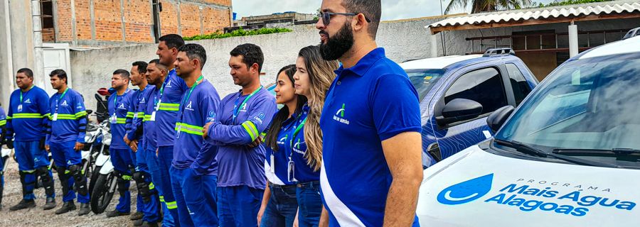 Imagem Águas do Sertão inicia programa intensivo de combate às perdas de água em Alagoas
