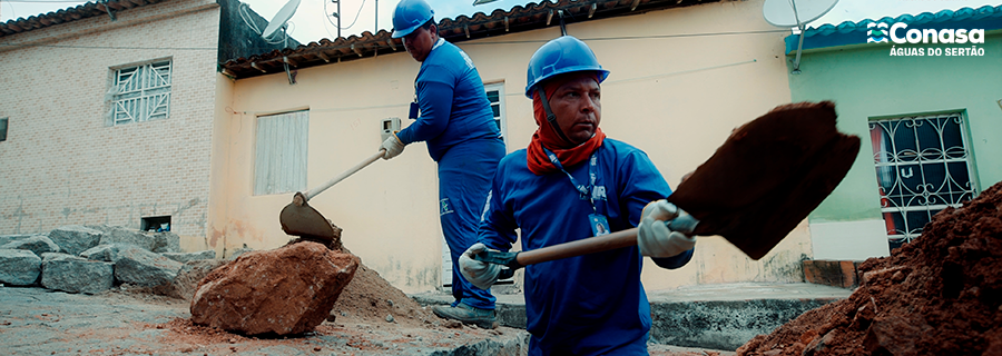 Imagem Confira o progresso de execução das obras de esgoto em Piranhas