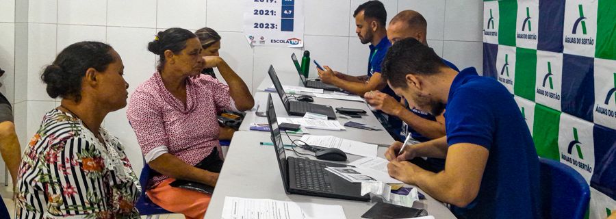 Imagem Tarifa Social de água: mutirão nesta terça-feira (23) possibilita novos cadastros no povoado Palmeira Alta