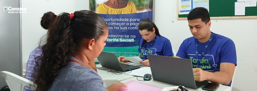 Imagem Conasa Águas do Sertão facilita acesso à Tarifa Social de água para moradores de Palmeira dos Índios no dia 29/10